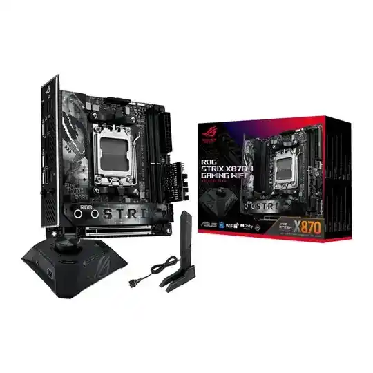 ASUS ROG STRIX X870-I GAMING WiFi AM5 DDR5 PCIe 5.0 mini-ITX Motherboard